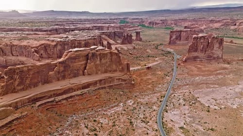 Red Rock of Mountain National Park Utah US