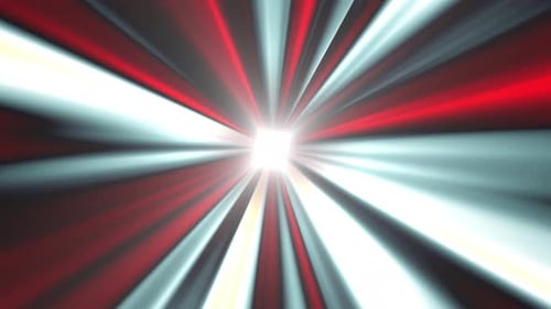 Abstract Colorful Circle Line Rays Background