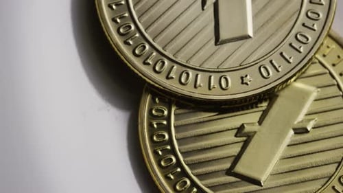 Plan rotatif de Litecoin Bitcoins (cryptomonnaie numérique) - BITCOIN LITECOIN 0028