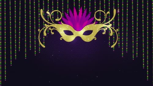 Mardi Gras Carnival Background