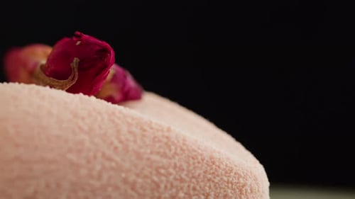 Mousse Pink Cake Cremoso Postre Primer