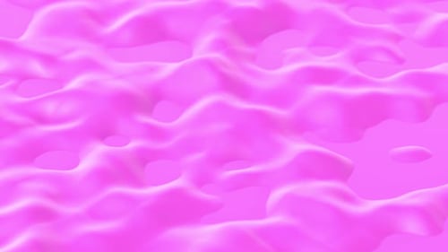Seamless Abstract Fluid Pink Wavy Motion Background