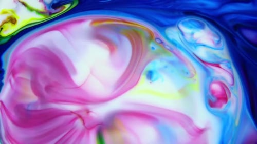 Abstract Colorful Invert Paint Exploding Texture 21