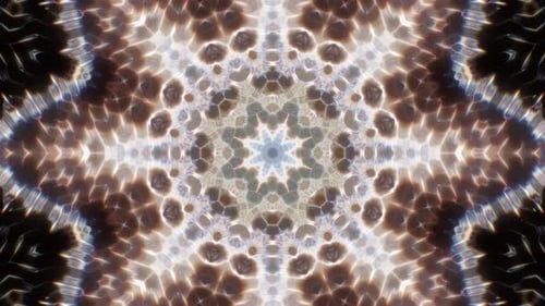 Fast Speed Kaleidoscope Star Background 4K Loop