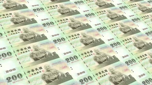 Dinero taiwanés/200 nuevos dólares taiwaneses 4K