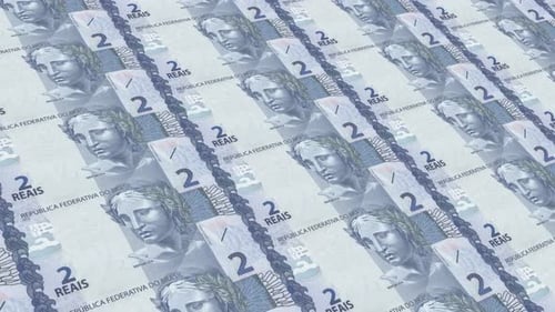 Brazil Money / 2 Brazilian Real 4K