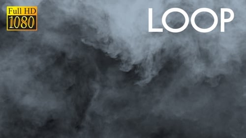 Dynamic White Smoke Fog Flowing Background Effect