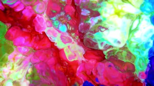 Psychedelischer galaktischer Farbtextur-Hintergrund