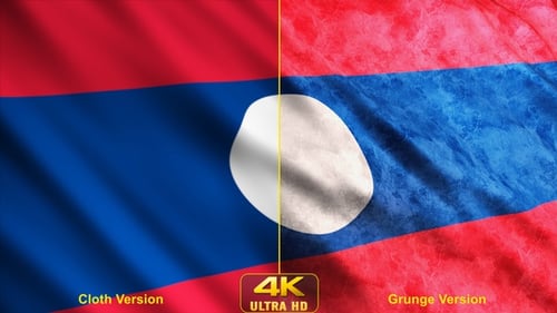 Flaggen von Laos