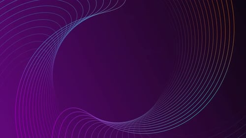 Dynamic Purple Abstract Wavy Lines Background