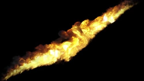 Fireball Collision Energy Blast
