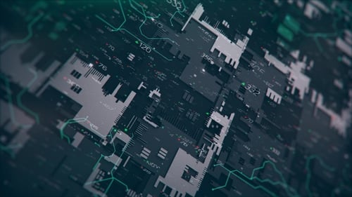 Hightech-Hintergrund 4K