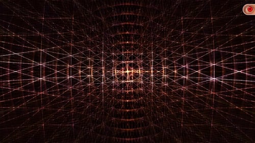 Abstract Geometric Grid Network Loop Background