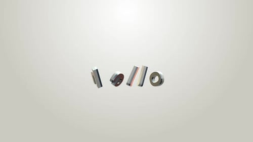 3D Animated Greetings Text in Multiple Languages