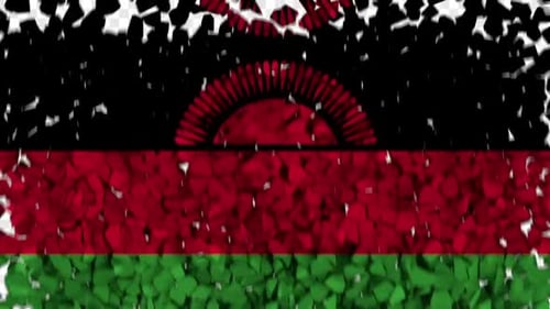 Übergang zur Flagge Malawis: Breaking Rocks