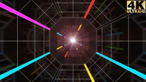 Sci Fi Night Corridor Loop 6 Pack