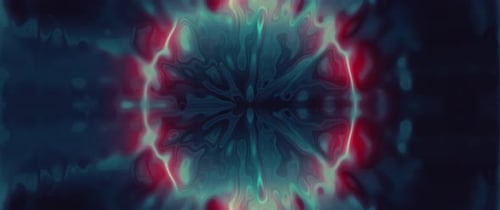 Psychedelic Energy Flow Abstract Fluid Motion Background