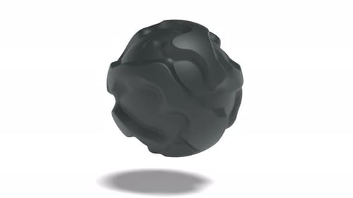 Fondo de flujo superficial de esfera negra