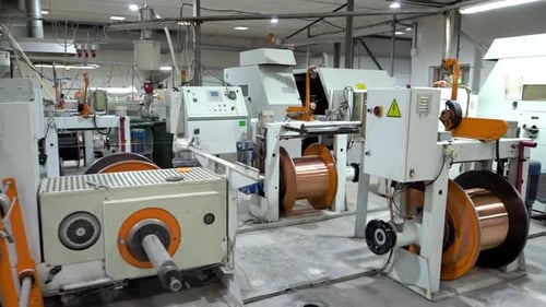 Inside the New Factory Manufacturing Electrical Cable