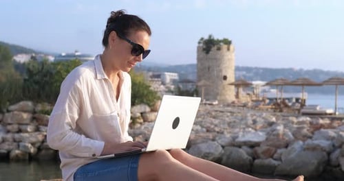 Genießen Sie Sea Side mit Computer