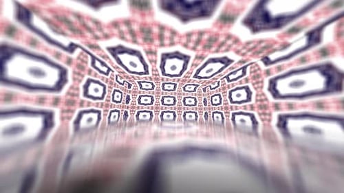 Traditional Abstract Playing Pattern Room