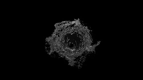 Realistic Water Splash Reveal Transition