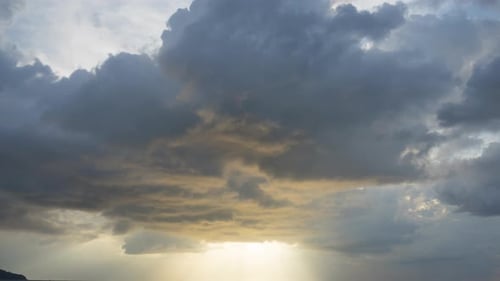 Himmelslandschaft am Nachmittag auf Phuket