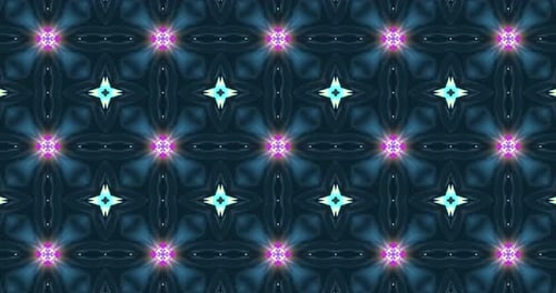 Looped kaleidoscope Abstract Symmetrical Of Geometric Seamless Pattern shape