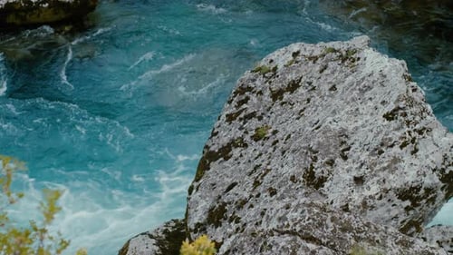 Niagara Waterfall on the river Cijevna on in Podgorica, Montenegro