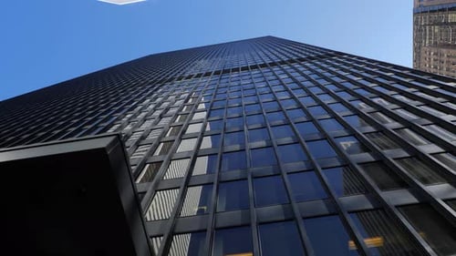 Tall Downtown Office Building On Sunn Day 2