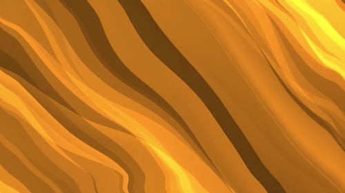 Abstract Flowing Waves Warm Background Loop