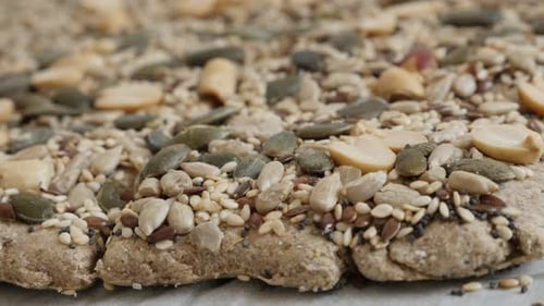 Rustic Seed and Nut Cracker Close Up