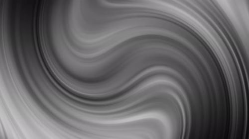 Monochrome Fluid Abstract Swirl Animation Background Loop