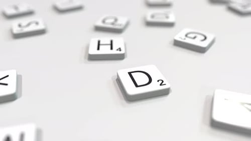 Making DOHA City Name with Letter Tiles