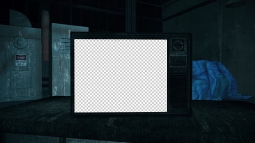 Télévision d'entrepôt militaire