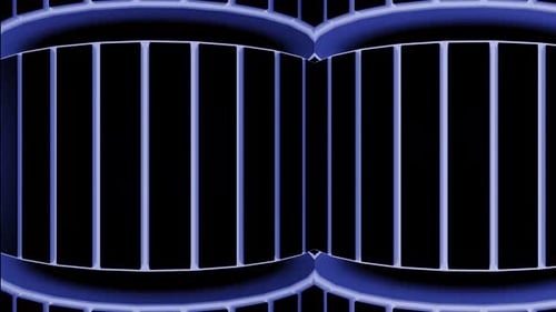 Black Background with Neon Shapes