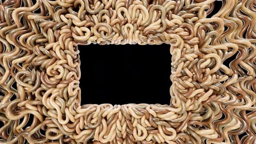 Porte-logo rectangulaire horizontal en bois pour nouilles et pâtes