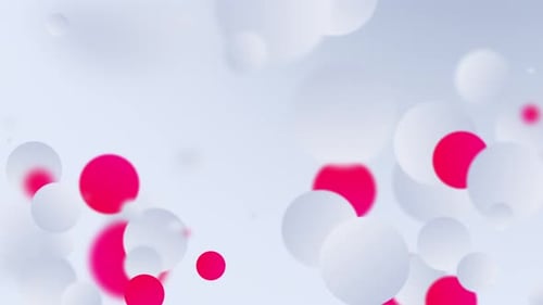 Flashing particles on black background