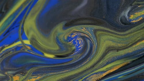 Fließende Kunst