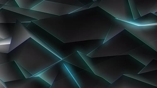 Leuchtende Neonlinien Hintergrundschleife 4K