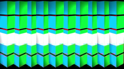 Multi Colored Vertical Rotating Pillar Loop