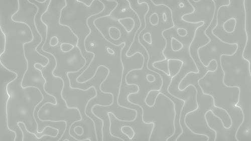 White Color Neon Light Marble Liquid Background Animation