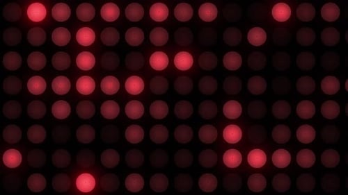Boucle de lumière LED rouge