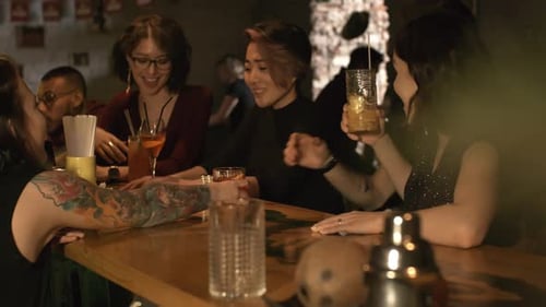 Verres à cocktails « Young Friends »
