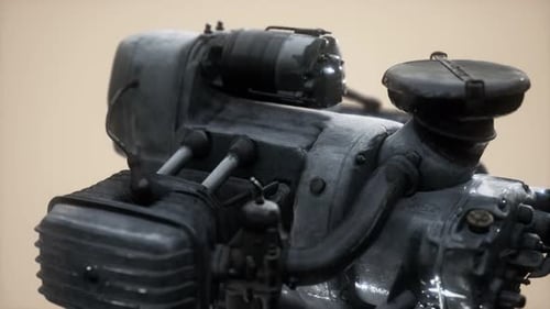 Old Rustet Gegenmotor