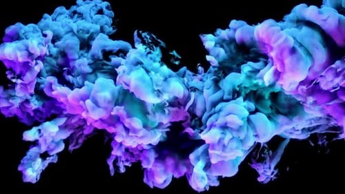 Colored Smoke Reveal