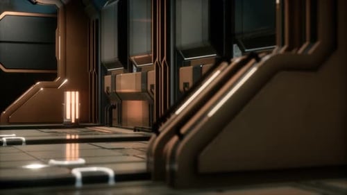 Scifi Tunnel or Spaceship Corridor