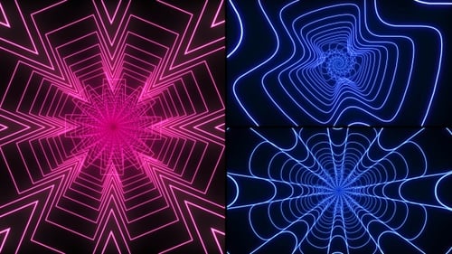 Moving Glowing Lines Pack