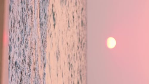 Sonnenuntergang, Sonne über dem Meer