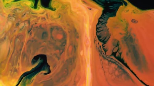 Psychedelic Cosmos Farbtextur